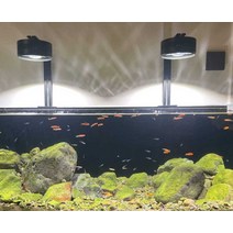 스포트라이트 수족관 램프 led 어항 조명 물고기, 50W + 56cm  스탠드포함