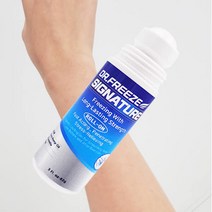 닥터프리즈 시그니처 마사지 롤 쿨링겔 파스 운동 전후 3온즈, 1개