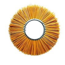 제설기 야외 도로 눈 청소 스키장 롤러 스키로더 브러시 교체 스위퍼 산업용 밥캣 케이스 스키드 스티어, 내경 255800mm