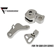 COWCOW TECHNOLOGY 스테인리스 MAF 해머 세트 TM G19◆도쿄 마루이 GBB G19 대폭 강도 업 고정밀 연마로 작동성 양호 시어 노커