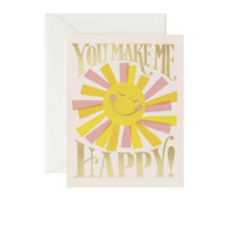 라이플페이퍼 YOU MAKE ME HAPPY 카드, 4개