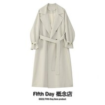 할인점 대외 트렌치코트 가을 상가 트렌치 여성 코트 겨울