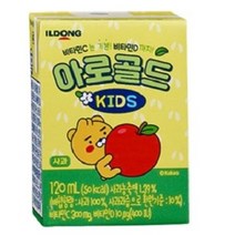 일동제약 아로골드키즈 사과맛, 120ml, 45개