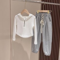 여아 댄스복 트레이닝 투피스 세트 루퍼