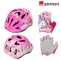 시크릿쥬쥬 헬멧+장갑 자전거 킥보드 안전용품 보호장비 SH310L SH150L