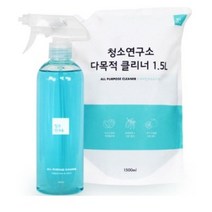 청소연구소 다목적 세정제 480ml + 다목적 세정제 리필 1.5L, 4세트