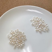 샤론델 담수진주 크림 2종반지 팔찌 목걸이 만들기 악세사리 DIY 만들기 부자재 재료, 대