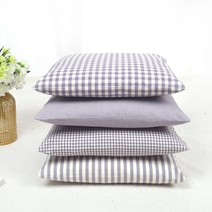컬러팝 퍼플계열 의자방석 카페방석 쇼파방석 사무실 거실 애견 식탁 체크 방석, 컬러팝퍼플 스몰체크(커버만)