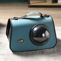 캐리어 이동장 강아지 고양이 강아지 이동 가방 반려견 반려동물 애견, 에메랄드