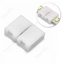 알루미늄 프로파일 15pcs 2456pin LED 스트립 커넥터 5050 3528 색상 RGB RGBWW 빛에 81012mm 납땜, I type, 2 pin 10mm, 5pcs