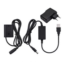 소니 A9 A7R3 A7M3 USB 더미 배터리 DR-FZ100 NP-FZ100 DC 어댑터 변환 커플러 전원 케이블, EU 플러그