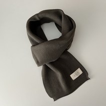 온도바이헤이 자체제작 남여공용 커플 겨울 골지 울 니트머플러