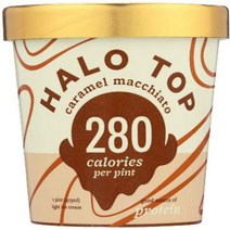 Halo Top Ice Cream Caramel Macchiato 16 oz (Pack of 8) null, 1