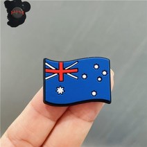 냉장고 예쁜 자석 현관문 여행 마그넷 마그네틱 귀여운 인테리어 1pcs pvc 국기 만화 중국 캐나다 영국 미국 한국 프랑스 호주 스티커, 협력사, 네이비 블루