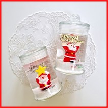 (공효진*2개) 별산타- 크리스마스 젤캔들 키트DIY, 클린코튼 핑크