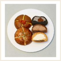 그림의빵 저당 디저트빵 세트, 4세트, 5종
