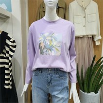 클리지 클리지 DP01 Spring 프린팅 라운드 티셔츠 CN2WTS03 (9740455)