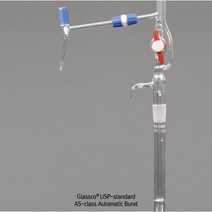 중간코크부착형 자동뷰렛 테프론 코크 뷰렛 AS-class Automatic Buret, GL.118.246.02 (25ml)