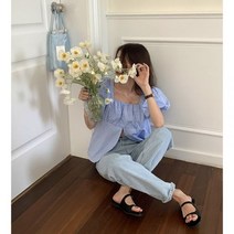 다여니샵 여성 여름 편안한 스트랩 샌들 슬리퍼