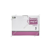 KM도우 라텍스 롱커프 진료 일회용장갑 S사이즈 50조 파우더프리 의료용, 단품, 단품