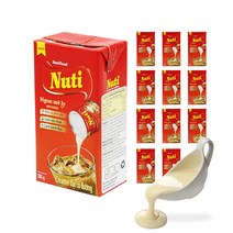 누티 크리머 스위텐드 연유시럽 385g x 12팩