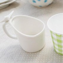 핸드메이드 나비장식 도자기 종이컵홀더2P 손님 일회용컵홀더 손님컵