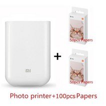 스티커 핸드폰 휴대폰 사진 기계 출력 인화기 원래 프린터 휴대용 미니 포켓 공유 프린터 포켓 작업 앱, 분홍색