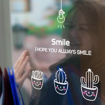 에스에이치코리아 항상웃는화분, 화이트