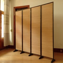 나무 파티션 가림막 호텔 원목 입구 장식 인테리어 거실 침실, 싱글50*180(4단)