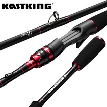 KastKing 최대 강철 막대 탄소 방적 주조 낚싯대 1.80m 2.13m 2.28m, 01 Spinning(1.80m-UL-L)