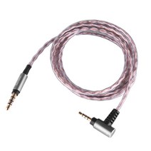 PSB 스피커 용 2.5mm/4.4mm OCC 브레이드 밸런스드 오디오 케이블 M4U1 M4U2 M4U8 rad VISO HP50 HP70 헤드폰, [01] 2.5mm