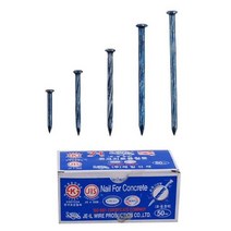 고정 철물 콘크리트못 청색 63mm 곽 약100개 인테리어 인터넷 DIY 온라인 _ 22092786EA, 쿠팡 4번샵 본상품선택
