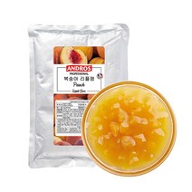 앤드로스 복숭아 리플잼 1kg 6개(1박스), 단품