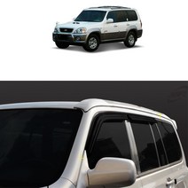 테라칸 맞춤 국내생산 꼼꼼마감 가성비 썬바이저 튜닝동호회 스포츠타입 햇빛가리개 고급 저소음, 경동/테라칸 스모그윈도우바이저