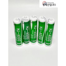 형제산업 수성 실리콘 도배용 보수용 백색 HJ-4000 친환경, 1개