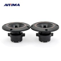 코일 스피커AIYIMA-4 인치 오디오 휴대용 스피커 50W 코일 트위터 라우드 DIY 홈 시어터 2 개, 한개옵션0, 한개옵션0