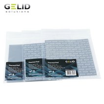 GELID 방열 열 패드 노트북 열 그리스 GPU 카드 노스 사우스 브리지 쿨러 12W mk 120x120mm 0.5mm 1.0mm 1.5mm, 0.5mm 두께