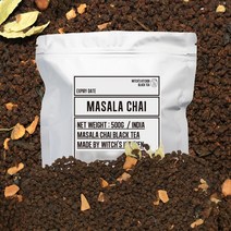 마살라차이 차이티 짜이 인도 밀크티 홍차, 500g