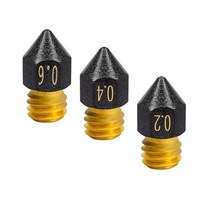 3d프린터 3d펜 3d프린터펜1/2/5PCS 새로운 MK8 PTFE 코팅 노즐 압출 헤드 A8 A8Plus Ender 3 CR10 3D 프린, 04 0.5mm_02 2PCS