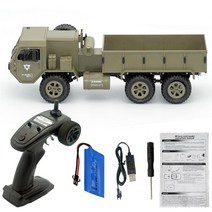지게차충전기 배터리 밧데리 1/16 Fayee FY004A RC Car 2.4G 6WD Rc Proportional 태양전지 US Army Milita, 04 Without camera 1B