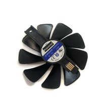 95MM CF1015H12S/CF1015H12D/FDC10U12S9-C 사파이어 RX580 RX480 RX570 VGA 그래픽 팬 NITRO RX 570/580/480 비디오 카드, Black CF1015H12D