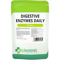 Lindens 린든 소화효소 엔자임 파파인 베타인 HCL 270정 베지정제, 1통, 100g