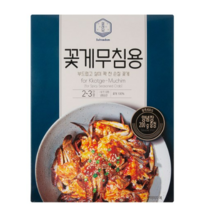 설래담 양념꽃게무침 (냉동), 2개, 650g