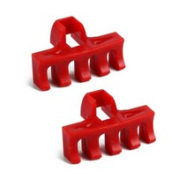 라켓줄갈이 스트링머신 테니스 배드민턴 2 pcs 플라스틱 라켓 스트링 머신 도구 라켓 로드 스프레더 새로운, 검은색