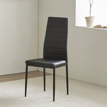 [모던하우스 가구]토비 가죽 체어 (블랙) / GNDL0623005GN