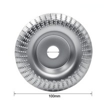 샌딩 원형 그라인더 사포 1622mm 라운드 휠 디스크 목재 작업 각도 연삭 도구 황삭 디스크 연마 조각 목공 도구, 은, 22mm 보어
