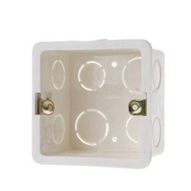 80x80 PVC 정션 박스 벽 마운트 마운트 스위치 소켓베이스 스위치 바닥을위한 카세트, 02 Style 3