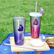 안새는 에스프레소 미숫가루 빨대 텀블러 마개 소량제작 다이소텀블러 B45