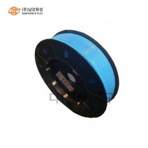 남강화성 고급 우레탄 청색 6mm x 100M 롤 단위 원터치 휘팅용 에어 호스 튜브, 청색 6mmx100M, 1개