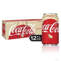 Coca-Cola Vanilla Soda Soft Drink 코카콜라 바닐라 12oz(355ml) 12팩